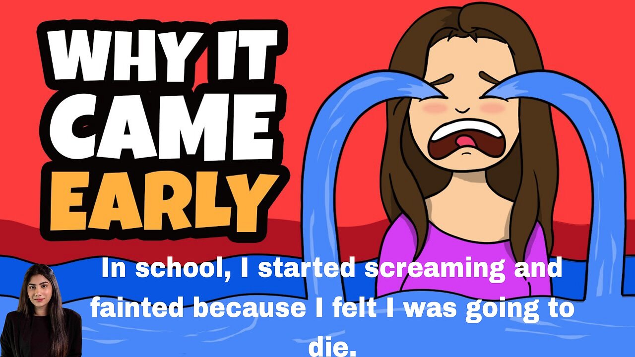 In school, I started screaming and fainted because I felt I was going to die.