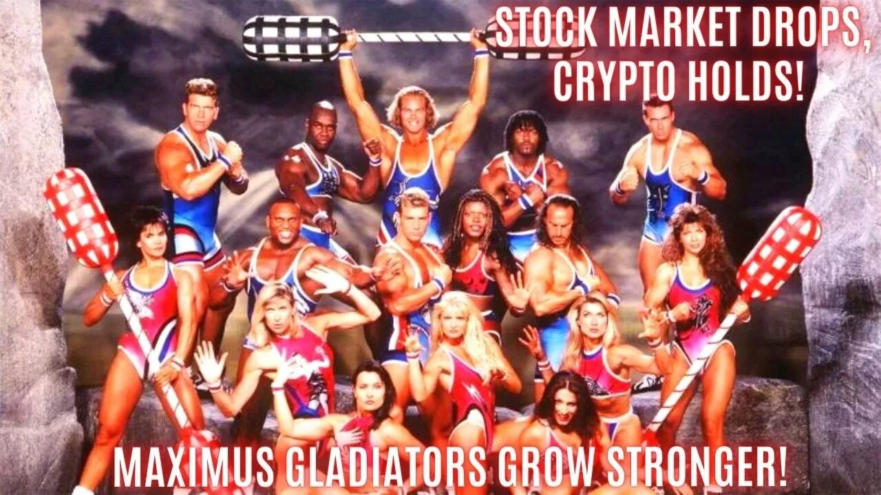 Stock Market Drops, Crypto Holds! Maximus Gladiators Grow Stronger!