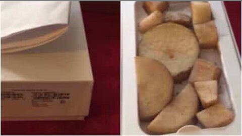 Mulher cai em golpe de Black Friday e compra caixa de iPhone com batatas