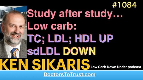 KEN SIKARIS e’ | Study after study…Low carb: TC; LDL; HDL UP. sdLDL DOWN