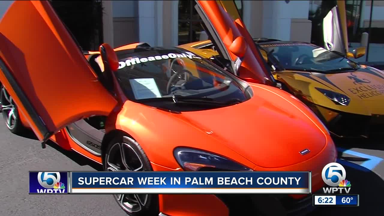 Supercar week in Palm Beach County