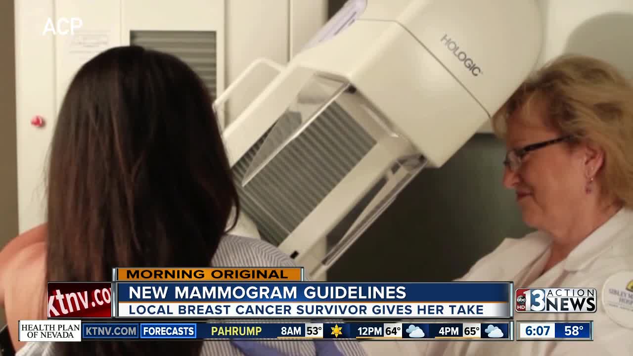 New Mammogram guidelines