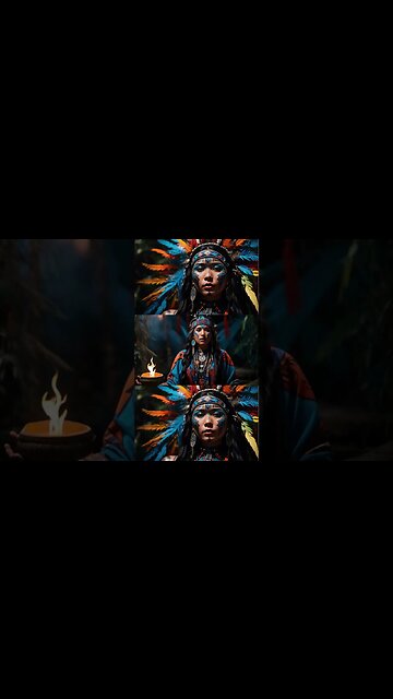Native American shamanic flute and drum music - Amazonia Relaxing Music