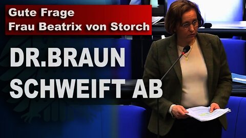 Gute Frage Frau Beatrix von Storch , AfD