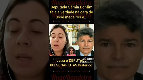 deputada Sâmia bomfim deixa deputado sem saída #shorts #lulapresidente13