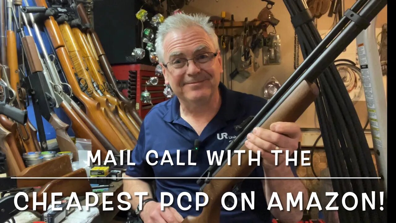 Mail call with the cheapest PCP rifle on Amazon! (Or anywhere else) Beeman QB chief 1322 22 caliber