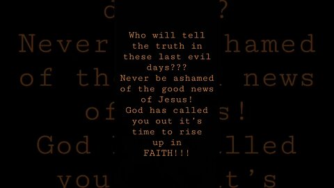 HOW STRONG IS YOUR FAITH IN JESUS??? They hated him first so count it all joy when they hate you!!!