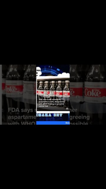 FDA says aspartame is safe