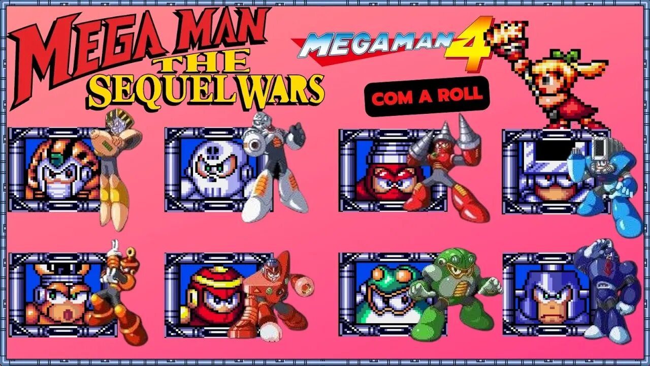 🔴 MEGAMAN WILY WARS 2 - [MD]: DE ROLL nessa sequência feito pelos FANS - Sem morrer!!