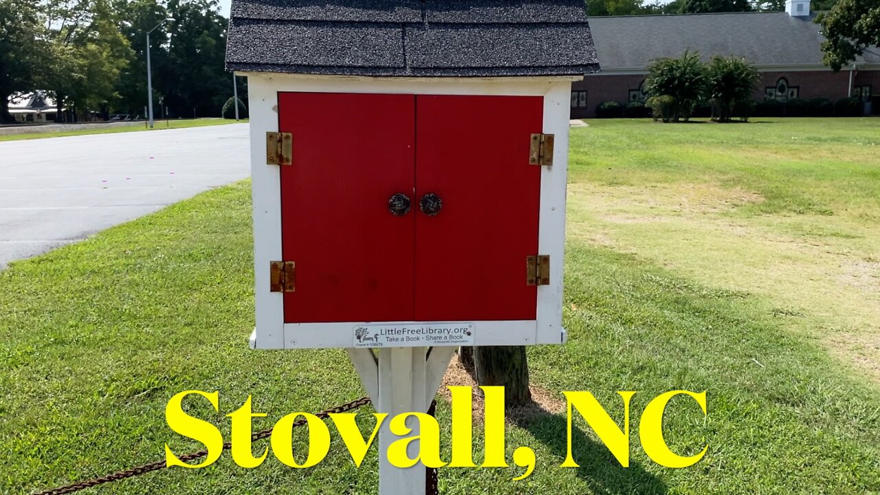 Stovall, NC, Town Center Walk & Talk - A Quest To Visit Every Town Center In NC