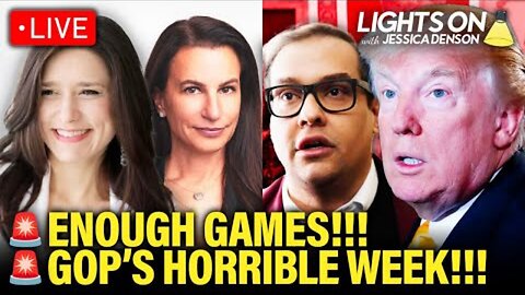 LIVE: Trump GAGGED, Santos OUT, DeSantis DESTROYED and KFA DISCUSSES | Lights On with Jessica Denson