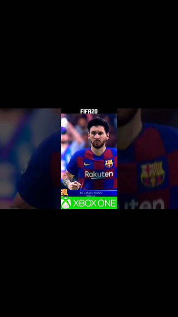 Lionel Messi Goal & Celebration - FIFA 20 Xbox One #shorts
