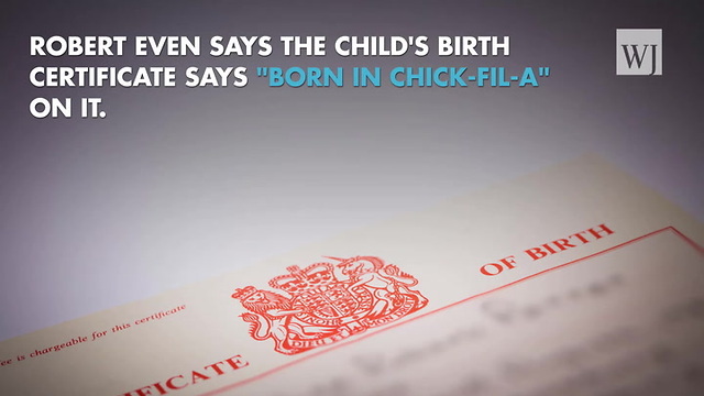 Baby Born in Chick-fil-A Bathroom Goes Viral Wrapped in a Trump 2020 Shirt