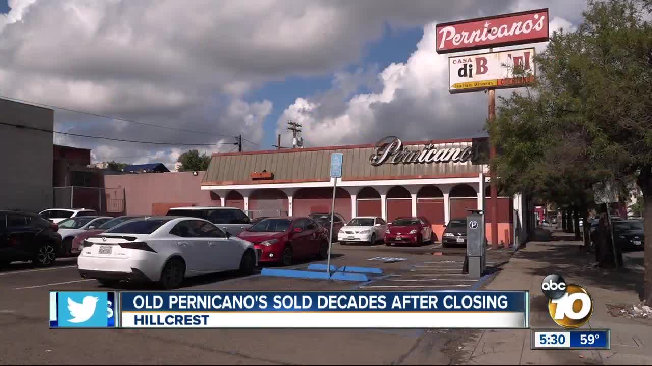 Old Pernicano's sold after 34 years closed