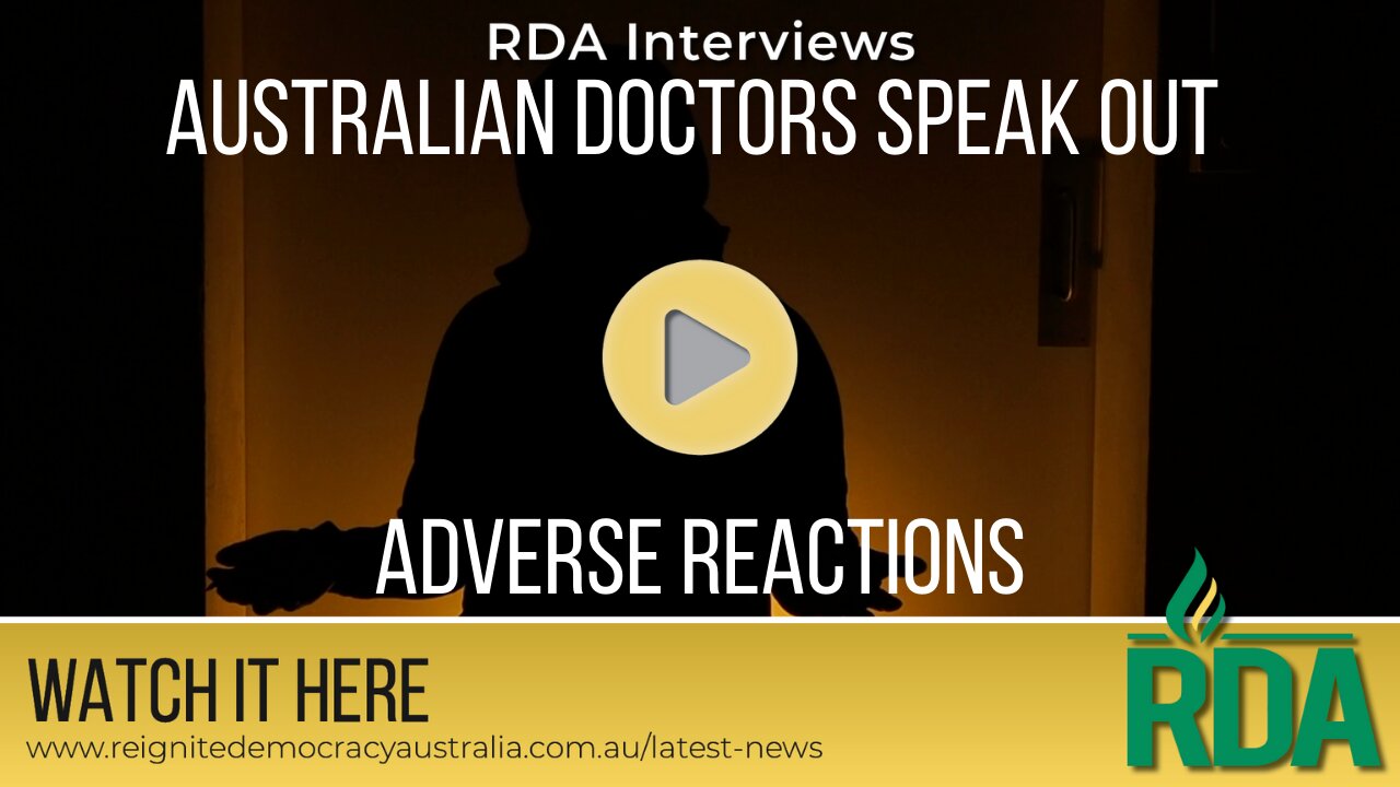 Doctors SPEAK OUT in AUSTRALIA