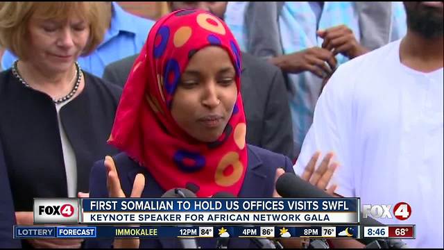 First Somali-American Legislator to visit Southwest Florida