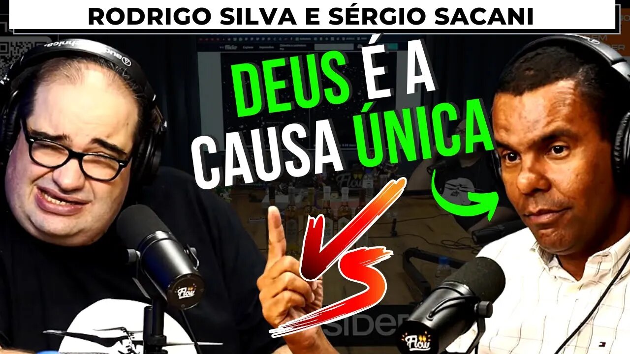 QUEM OU O QUE CRIOU O UNIVERSO? – RODRIGO SILVA + SÉRGIO SACANI – Flow Podcast