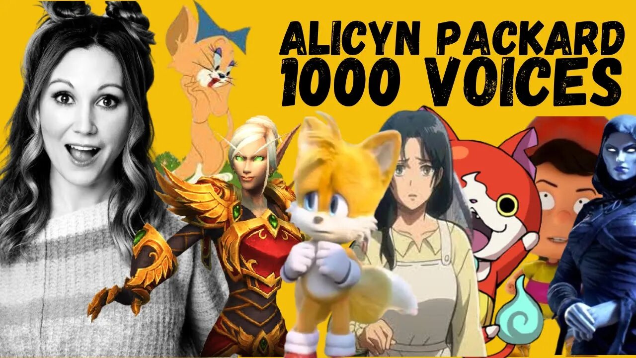 The Voice Behind Your Favorite Animated Shows and Video Games | Alicyn Packard