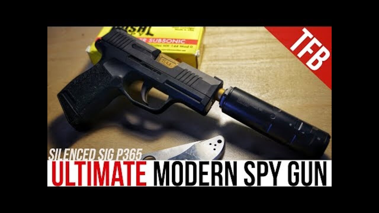 The Ultimate Spy Gun? SIG P365 and Dead Air Odessa-9