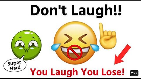 Try to not laugh 😂😂 okay 😂