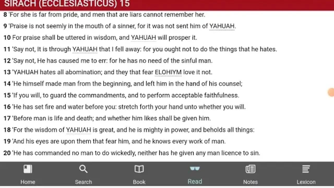 Has YHWH given us a license to sin?