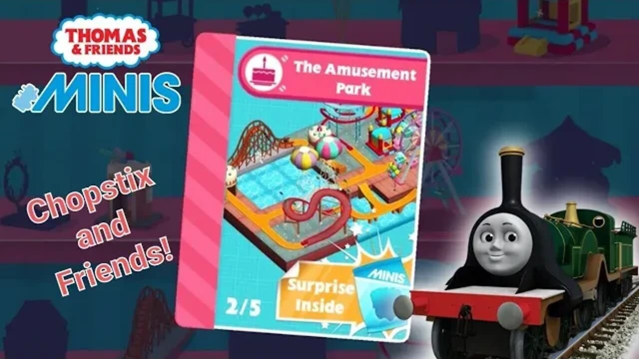 Chopstix and Friends! Thomas and Friends: Minis part 10 - Emily's Amusement Park!