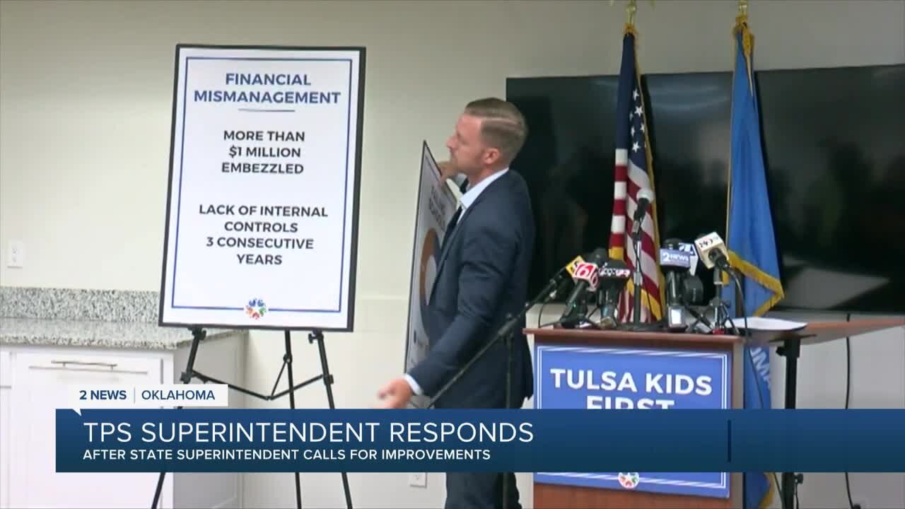 Tulsa Superintendent Gist speaks with 2 News amid accreditation threats