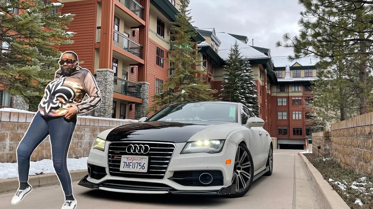 Ran Into GRANDMA RAPPER While House Hunting | Audi Breaking During Tahoe Trip...