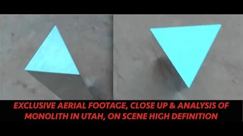 Exclusive Footage, Monolith, Aerial View, Close Up, On Scene, Analysis, Latest