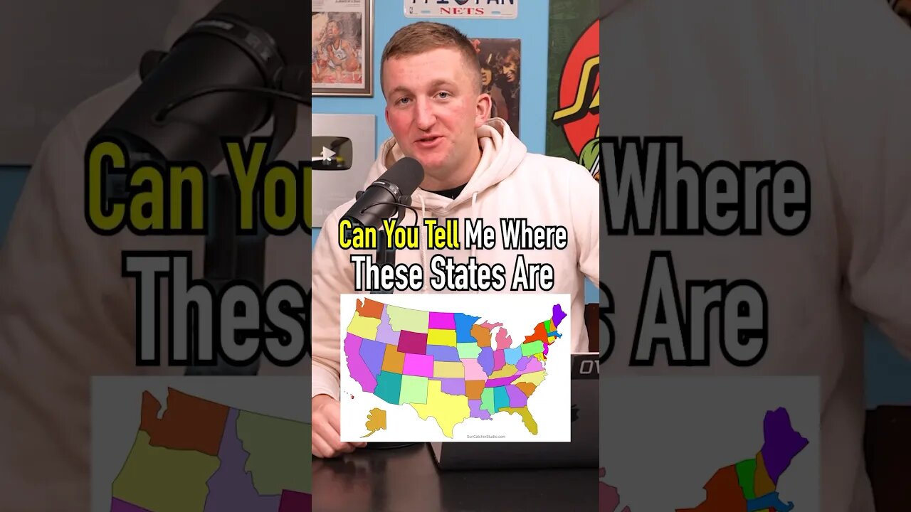 WHERE ARE THESE STATES?? This Was Embarrassing! #shorts #states #usa #country #map