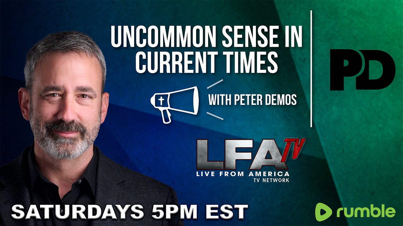 PASTOR BEN GRAHAM | UNCOMMON SENSE IN CURRENT TIMES | 1.13.24 @5pm EST