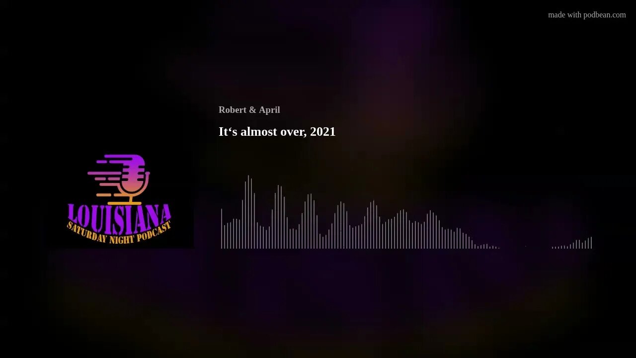 It‘s almost over, 2021