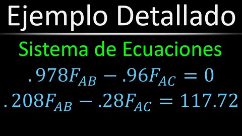 [Práctica] (Ej. 1) Sistema de Ecuaciones Simultaneas 2 Incógnitas | Sistemas de Ecuaciones