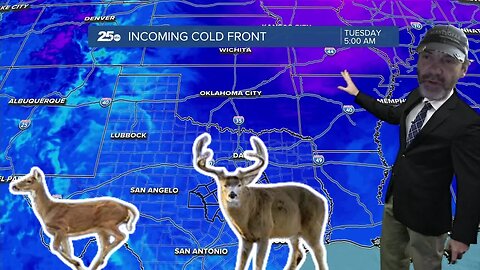 How cold fronts affect the rut