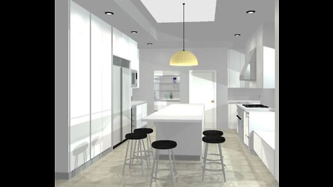 A brief look to the process when a client orders kitchen cabinets