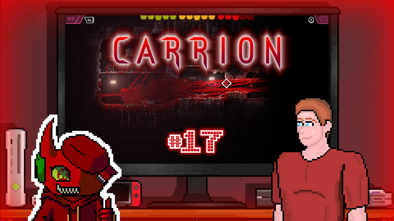 🍝 Carrion - Feat KillRed of COG (Harpagorrhea) Let's Play! #17 [ALT-TECH EXCLUSIVE]
