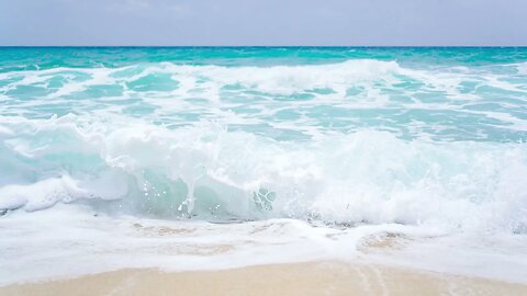 Soft Ocean Waves| Stress Relief| Meditation| Spa| Background for Studying| Sleep