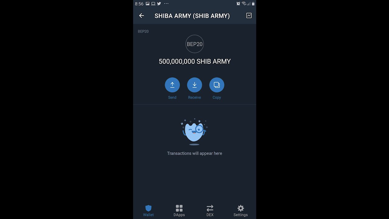 How To Claim 5000 $ worth of Shiba Army Token in Trust Wallet