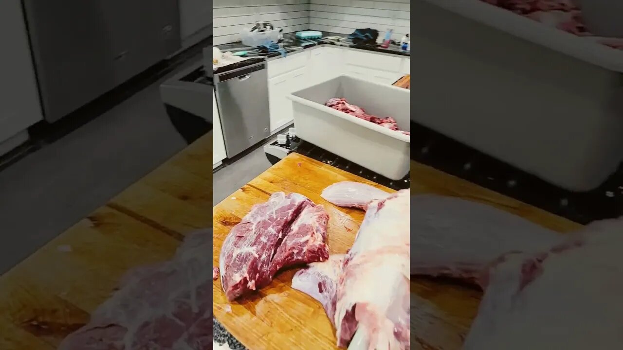 Beef processing day. DIY burgers. I know where my food came from.