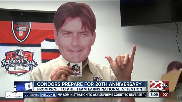 From Bieber to loose bird; Condors readying to celebrate 20 year anniversary