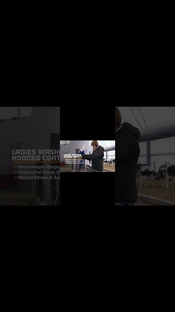 Built for Comfort: Berne® Ladies Washed Hooded Coat