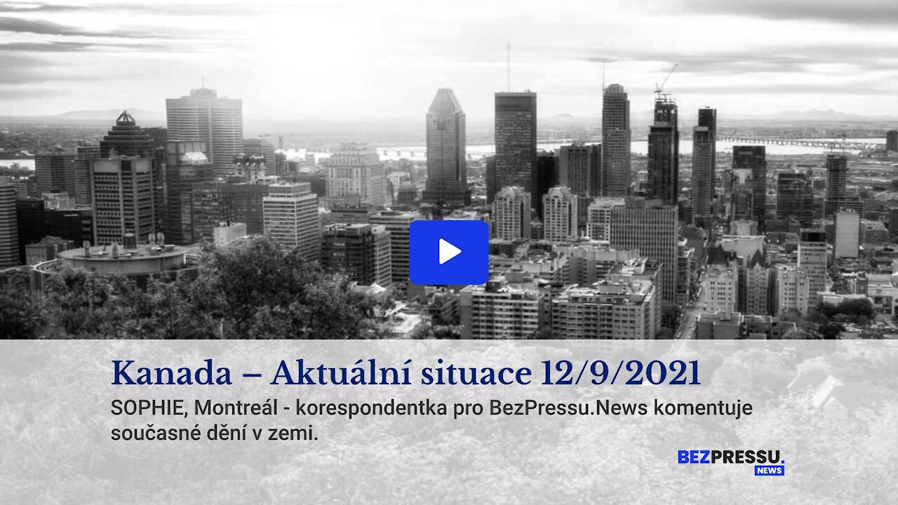 Kanada - Aktuální situace 12/9/2021