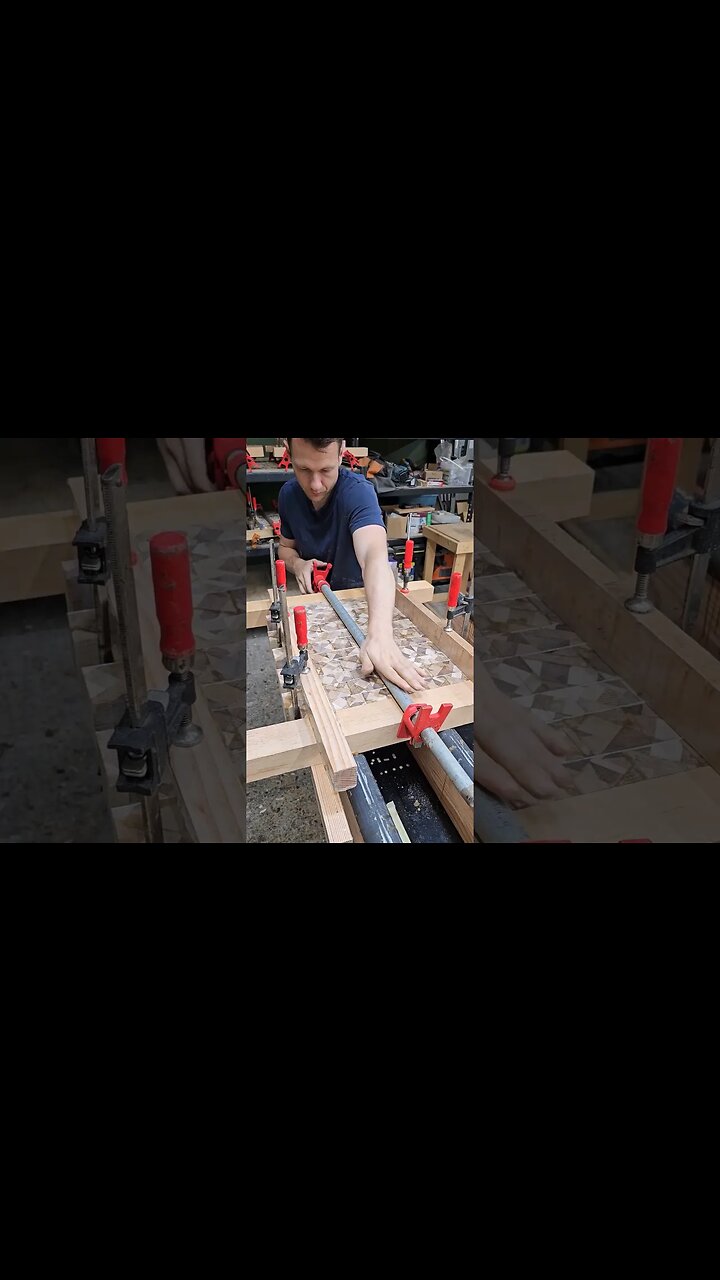 Building Scrap Wood Cutting Boards Pt.6 - Almost There #shorts #short #shortvideo #shortsvideo