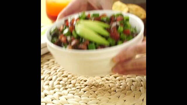 Cactus Salad and Black Beans Salad