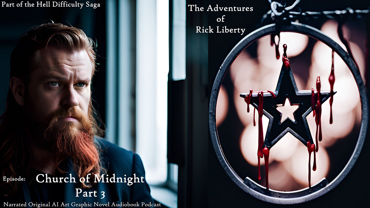 Flashback S2E05 Church of Midnight PART 3 - Adventures of Rick Liberty AI Art Video Book