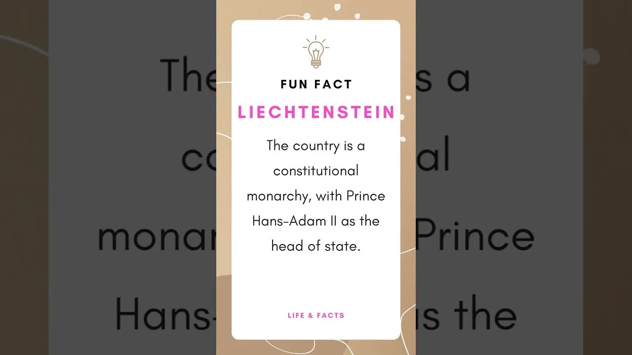 Fun Facts Liechtenstein