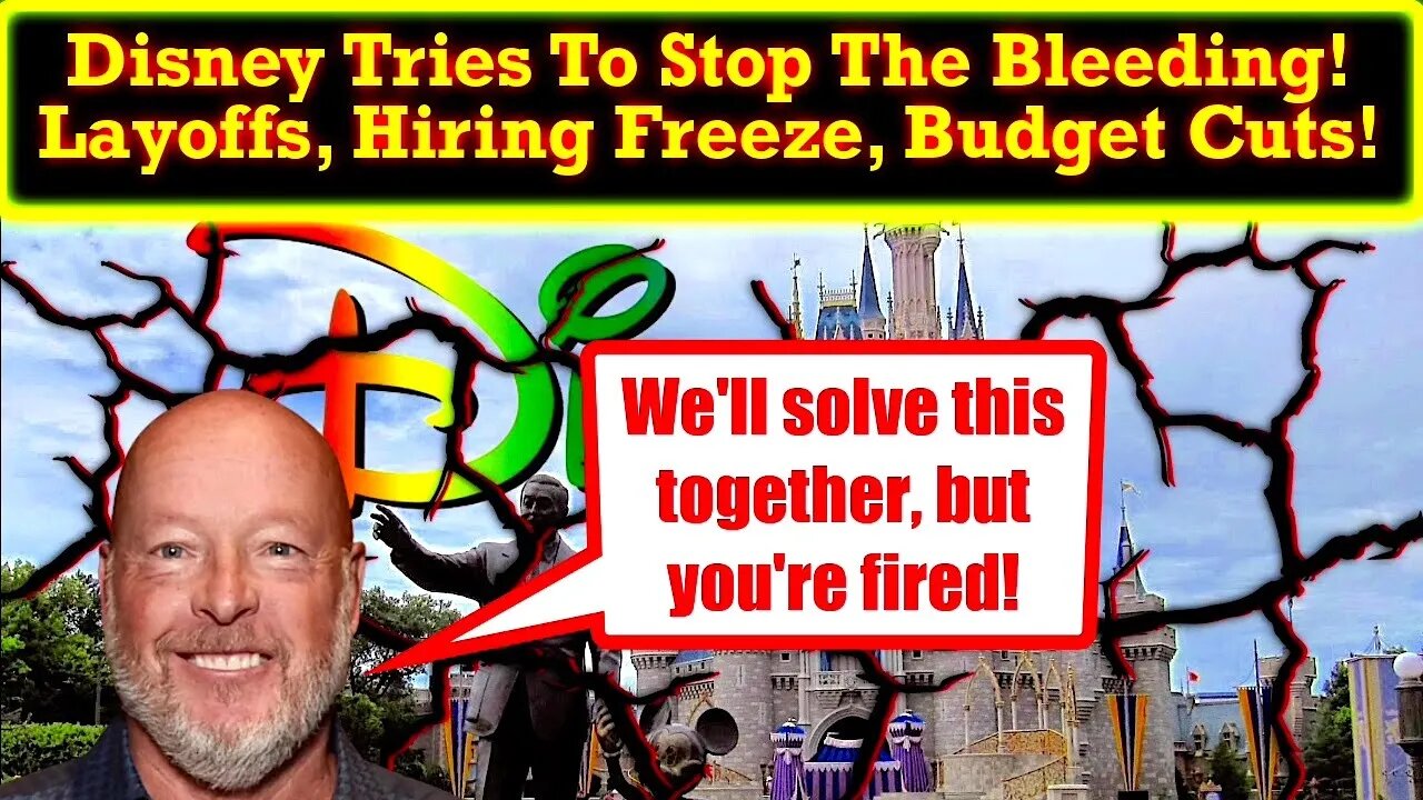 The Fallout From Disney's Bad Week Continues! Bob Chapek To Start Firings, Hiring Freezes, and Cuts!