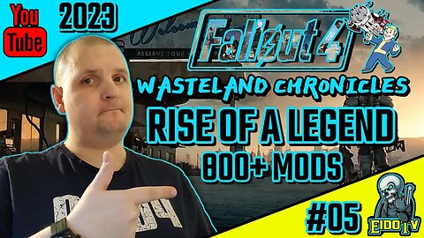 FO4-Rise Of A Legend Ep05 | Taking On The Wasteland With An AK-47