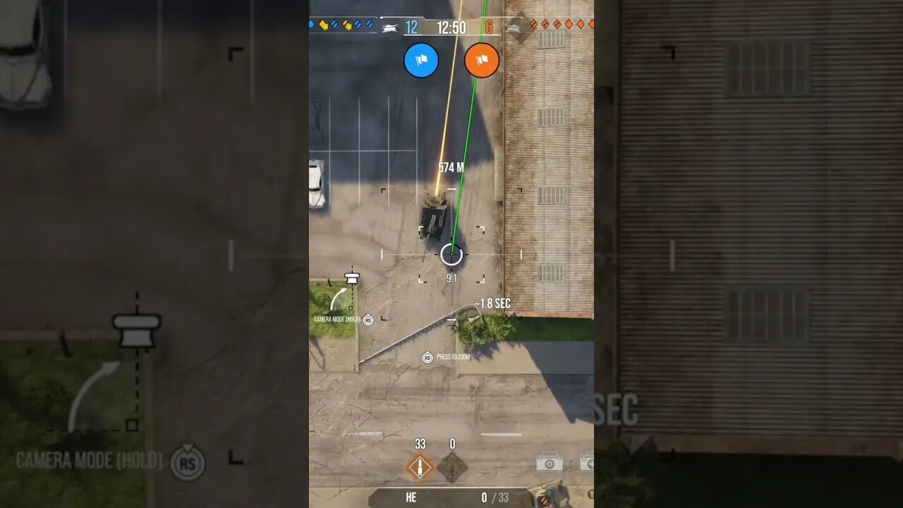 World of Tanks: Love when I get em when I can't see em!