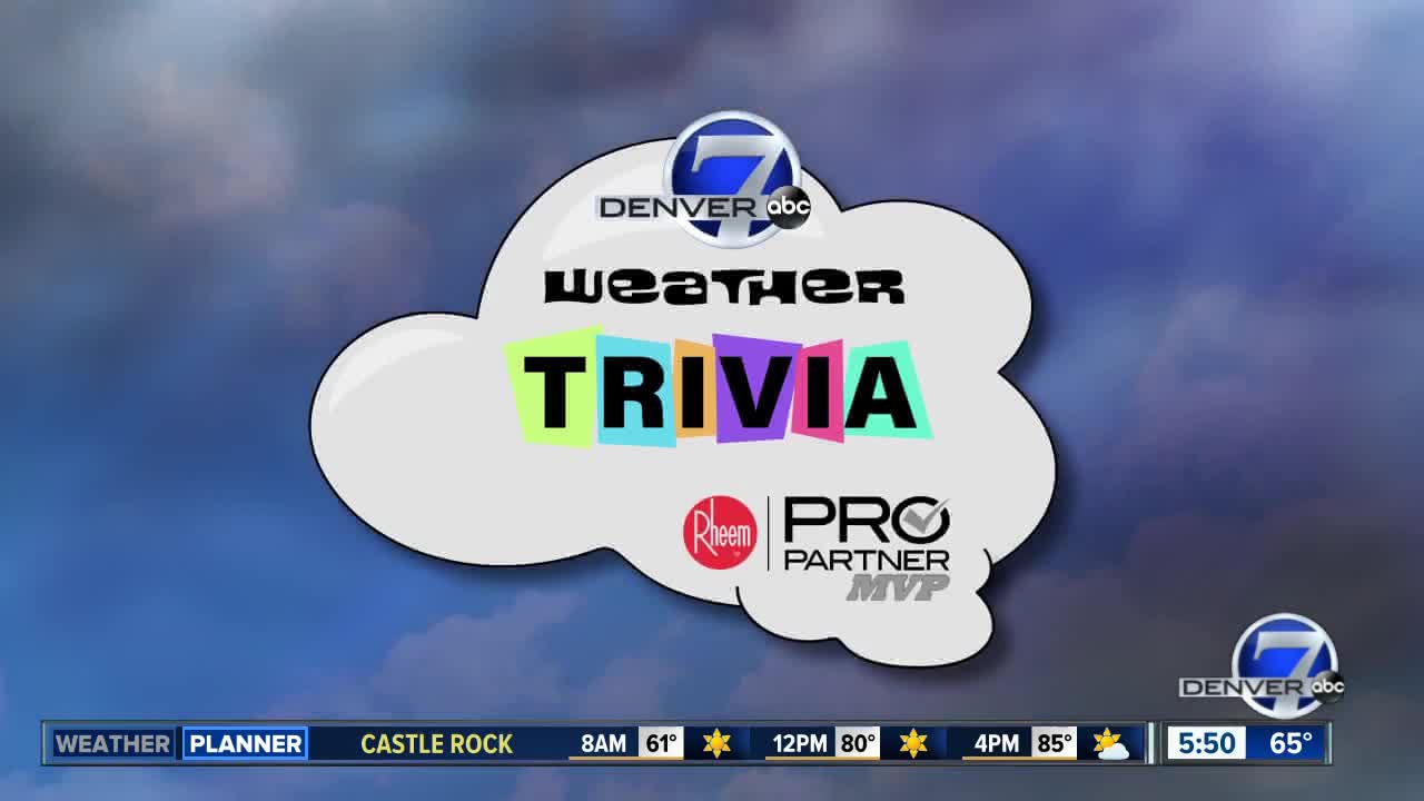 Weather trivia: First snowfalls by the year